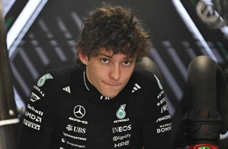 Kimi Antonelli es sancionado con tres puestos en la parrilla de salida del GP de Hungría