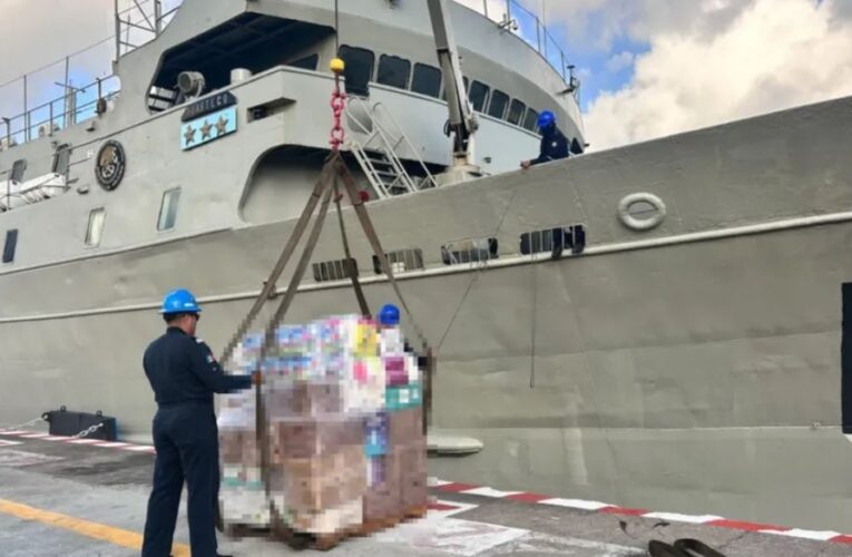 México envía más de 718 toneladas de ayuda humanitaria a Venezuela desde Veracruz