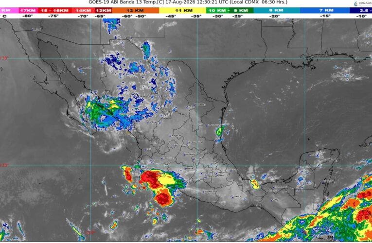 La onda tropical número 28 se desplazará sobre el sur del país