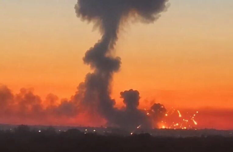 Ataque ruso con drones a depósito de municiones en Kiev deja 37 fallecidos