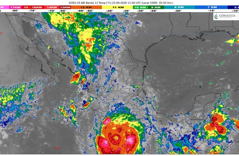 El huracán Polo originará lluvias puntuales intensas en Guerrero, Michoacán, Colima y Jalisco