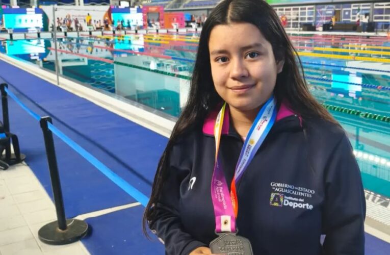 ¡Más medallas! Aguascalientes sigue destacando en paranatación dentro de la Paralimpiada Nacional 2026