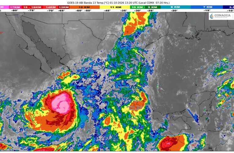 Huracán Rachel continuará intensificándose al sur de Baja California Sur