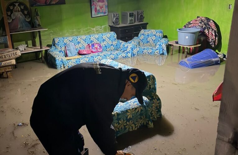 Atiende Protección Civil afectaciones por lluvias y granizo en Puebla