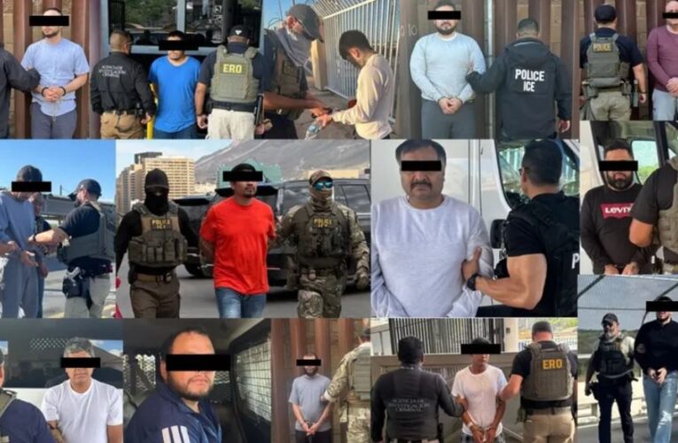 Estados Unidos entrega a México más de 20 fugitivos buscados por delitos graves en territorio nacional